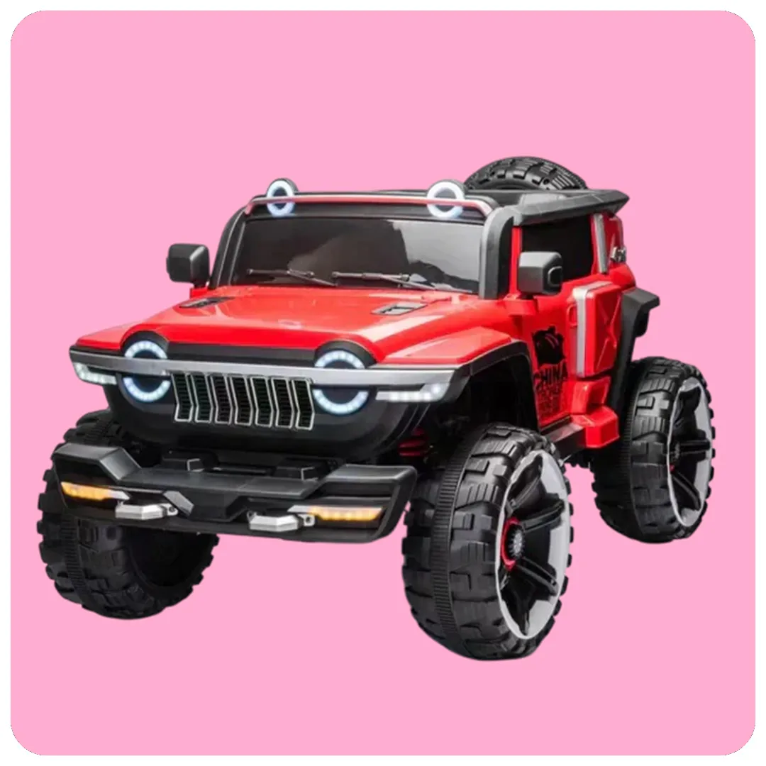 Kids Jeep Red Off-Road