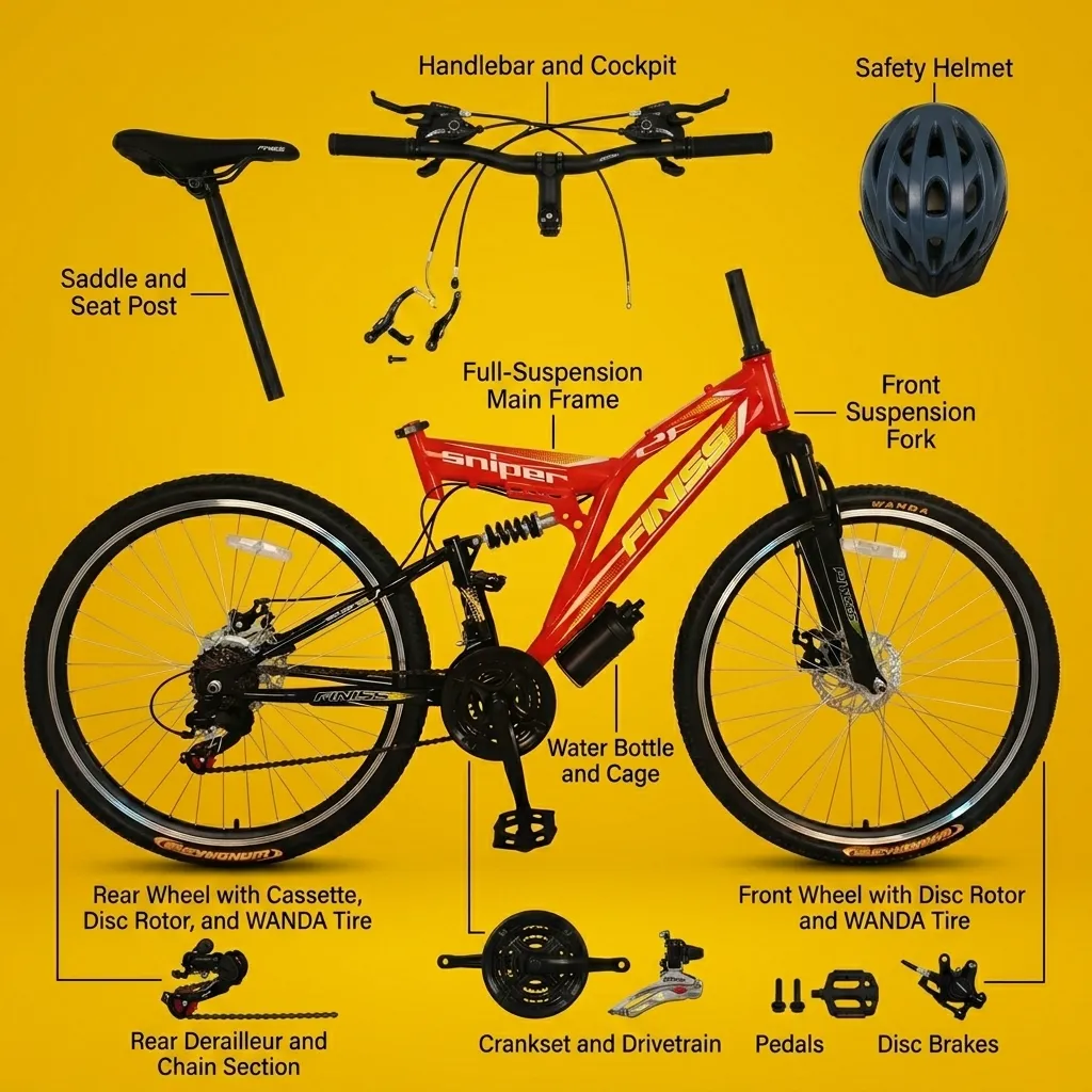 Finiss Sniper Bicycle 26 Inch