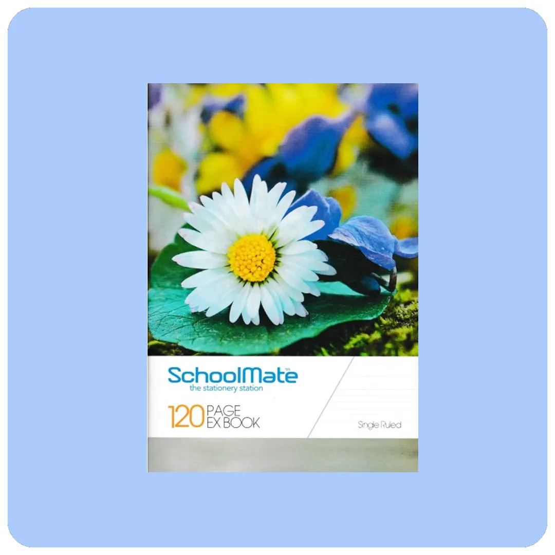 SchoolMate Exercise Book 80 pgs Single Rule