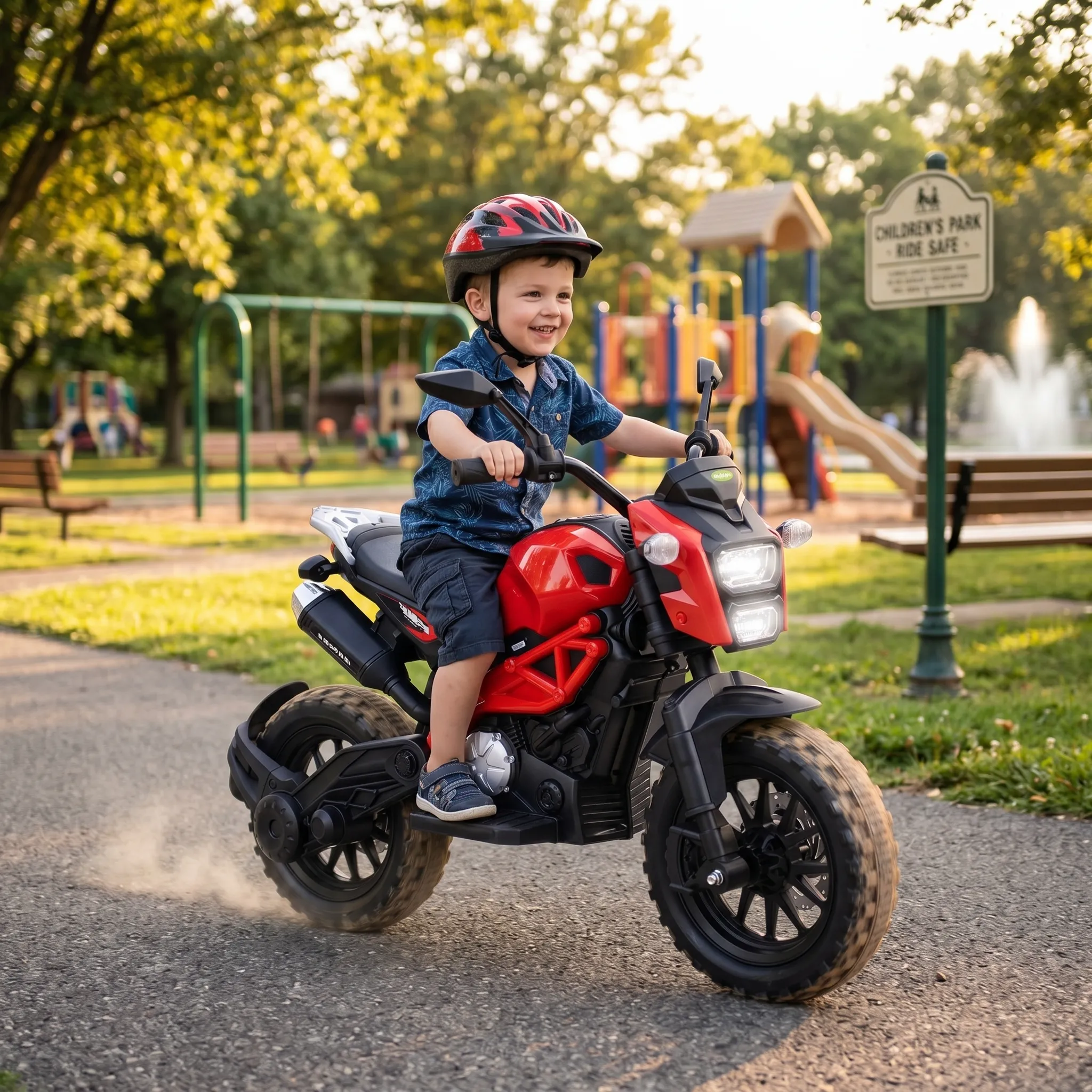 Kids Electronic Motorcycle Baby Ride