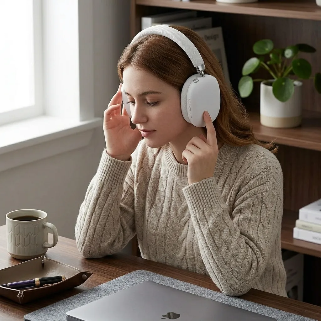 P9 Wireless Bluetooth Over-Ear Headphones with Deep Bas