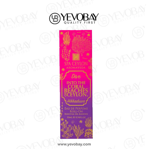 Hikkaduwa Eau De Perfume Roll On 10ml SPA CEYLON YEVOBAY Sri Lanka