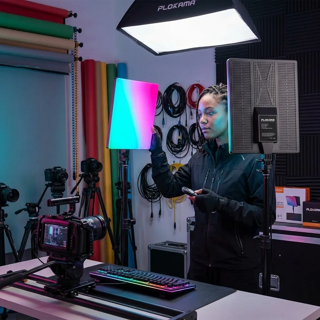 Plokama LIVE-P24 Pro 80W RGB & LED Fill Light