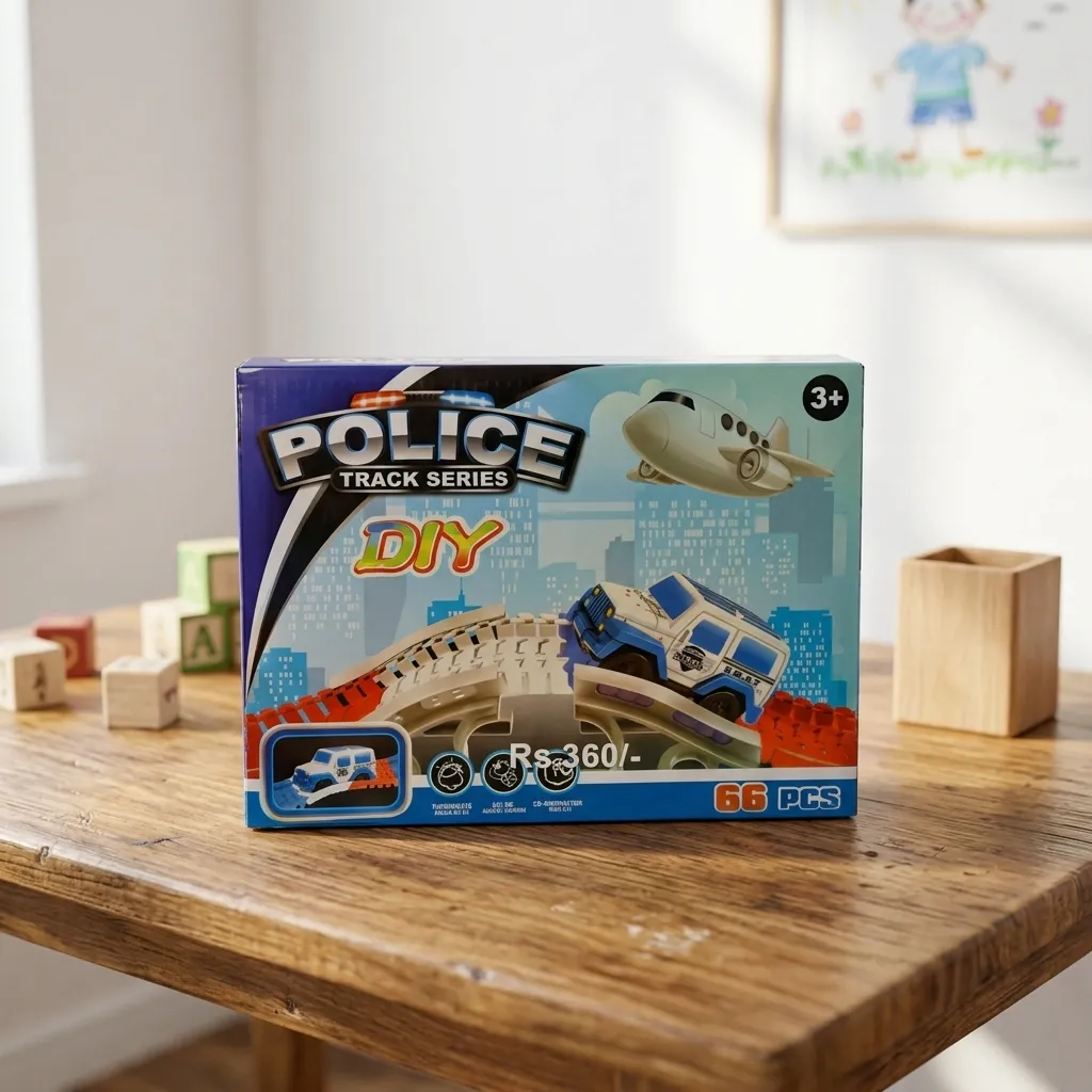 police track series 66 pcs diy AC853-20