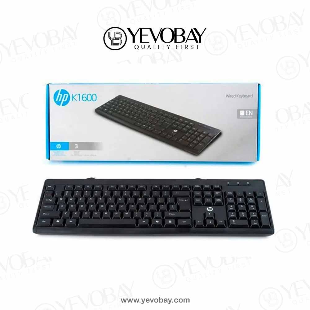 HP K-1600 Keyboard - Black