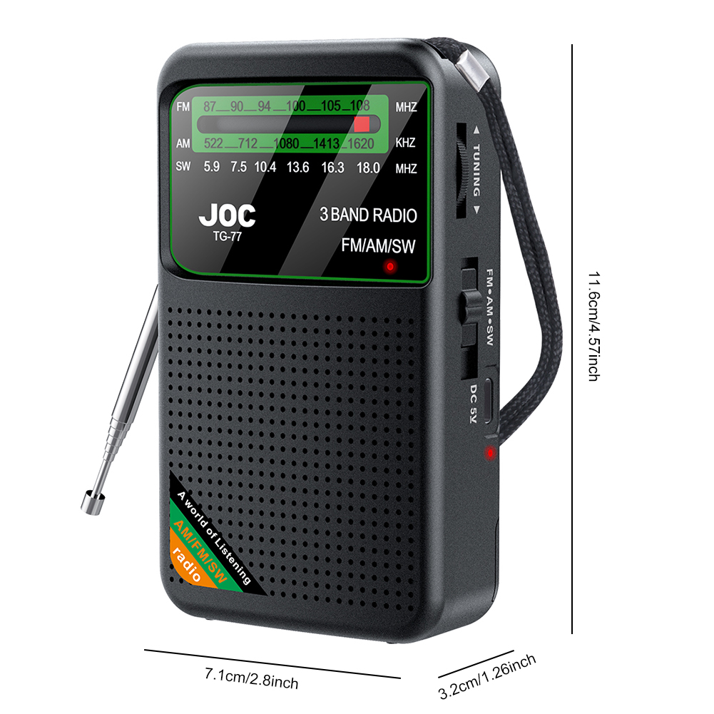 JOC Pocket Radio - TG-77 Analog