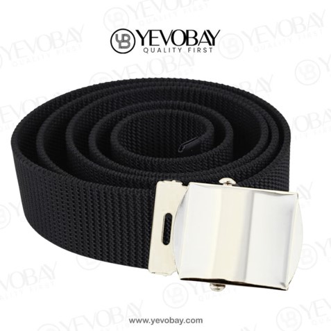 Army Universal Nylon Web Belt - Black