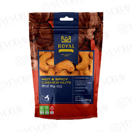 100g Hot & Spicy Cashew Nuts Pack