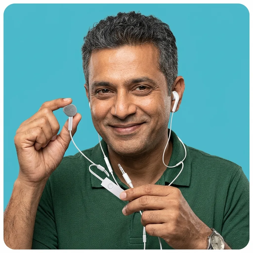 Samsung Galaxy Phone Headset Earphone with In-Line Multi-Function Answer/Call Button | YEVOBAY Sri Lannka