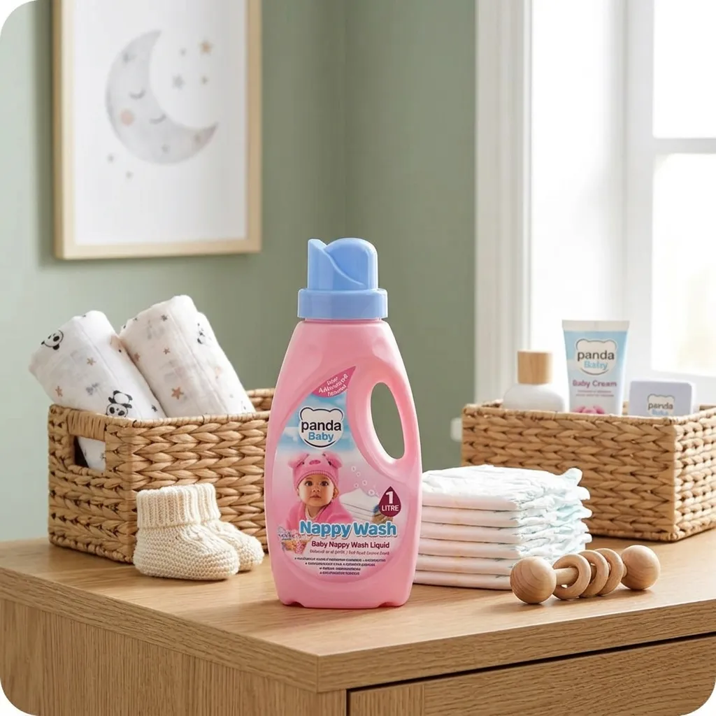 Panda Baby Nappy Wash