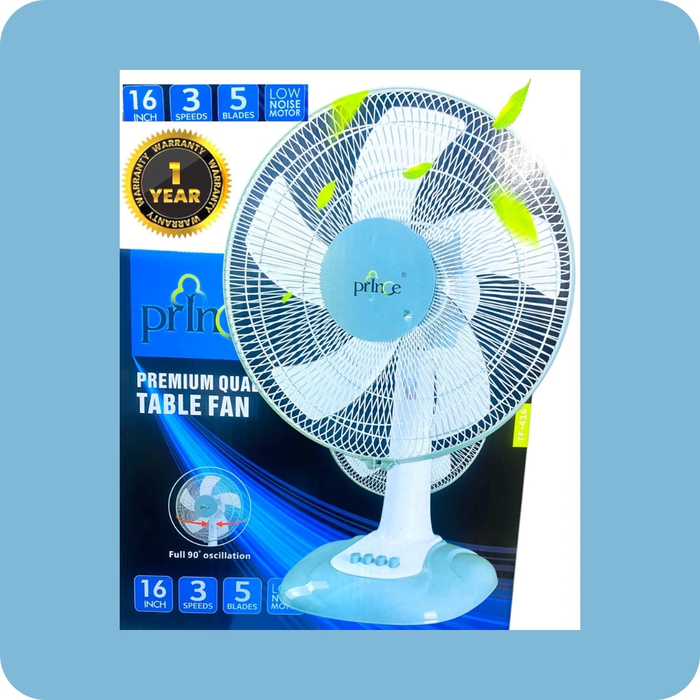 Prince 16 Inch Table Fan (TF416) | YEVOBAY Sri Lannka