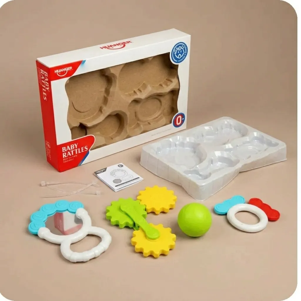 Baby Rattles 4 Pcs - Huanger