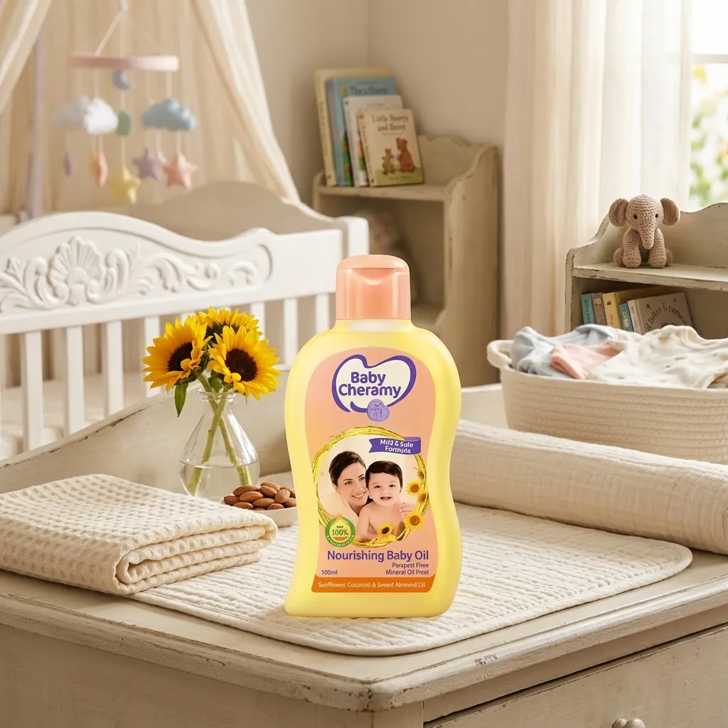 Baby Cheramy Baby Hair Oil Regular 100Ml
