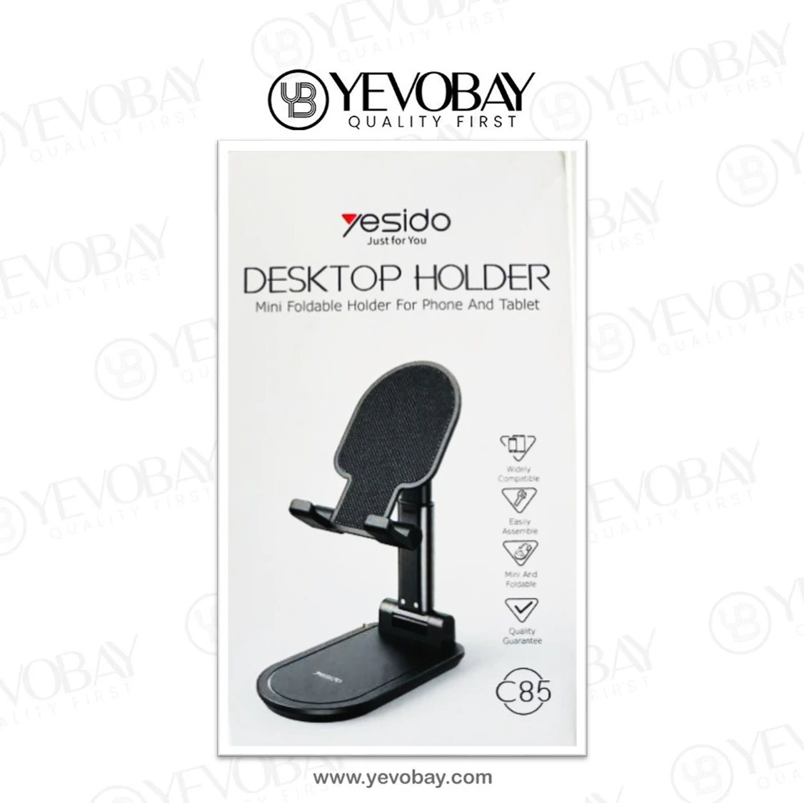 Desktop Holder for Phone and Tablet - Yesido