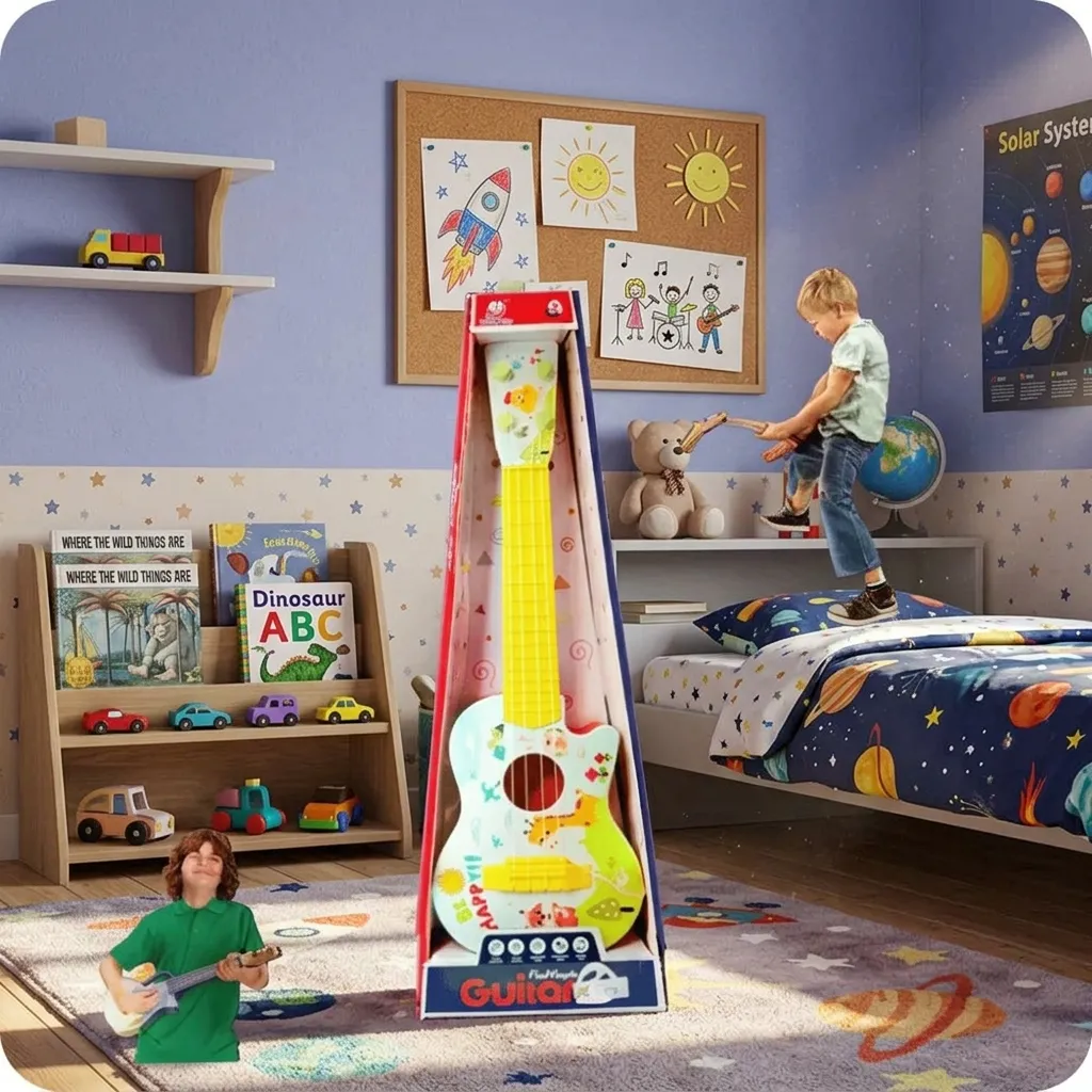 4 Strings Kids Toy Guitar Musical Instruments AC898-27AB