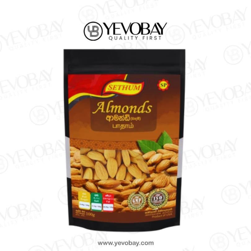 Sethum Almonds 100g