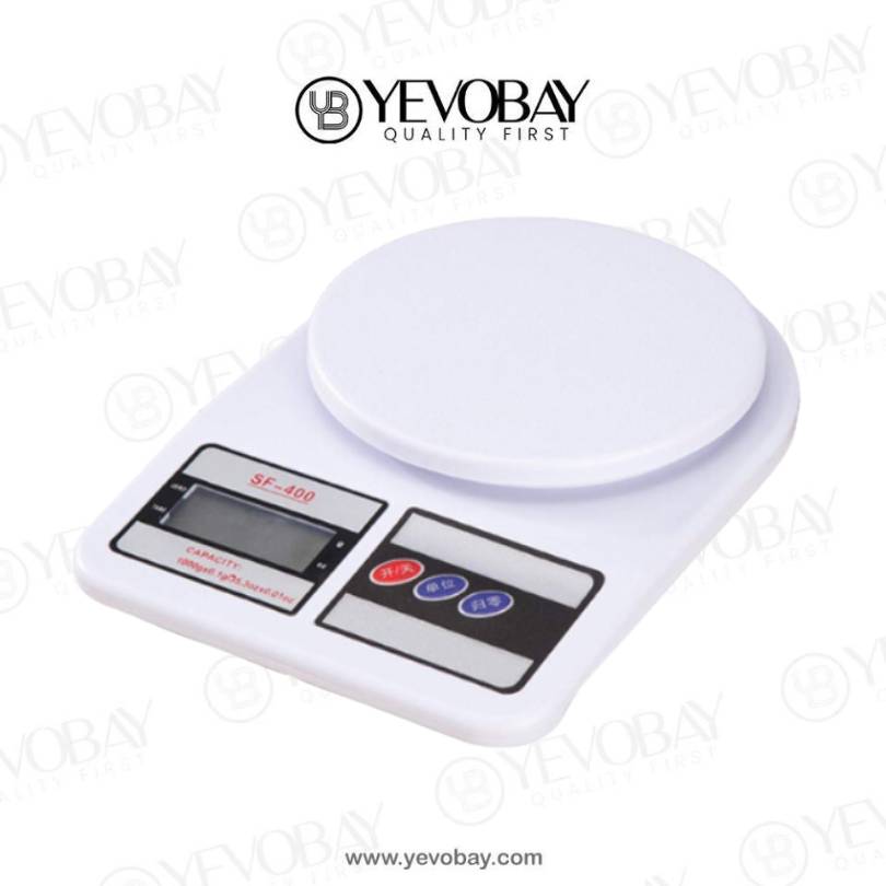 Electronic Kitchen Scale with LCD Display SF400