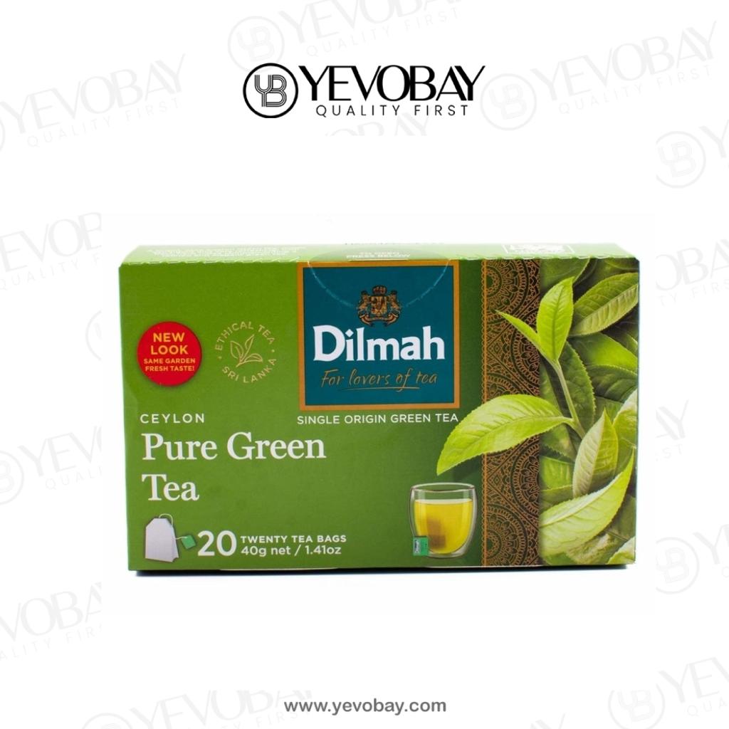 Dilmah Green Tea Pure Ceylon 20S 40G