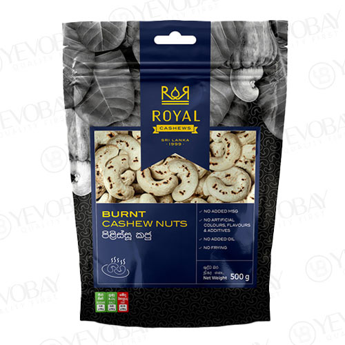 500g Burnt Cashew Nuts Pack