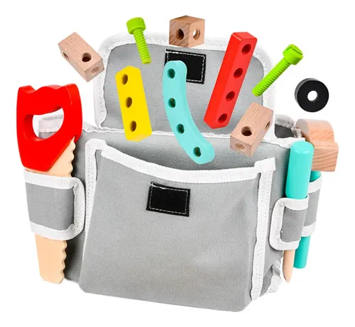 Wooden Screw Nut Disassembly Toy