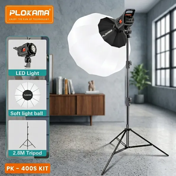 Plokama Video Light Kit for Photography PK-400s | yevobay.com Sri Lanka