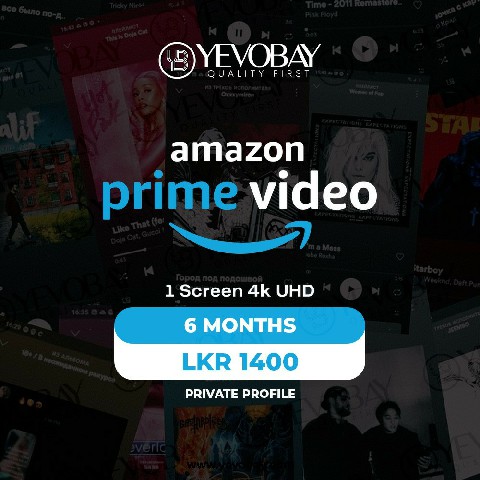 Amazon Prime Video - 6 Months