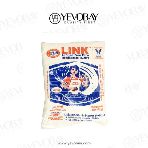 Link Iodised Table Salt 400g