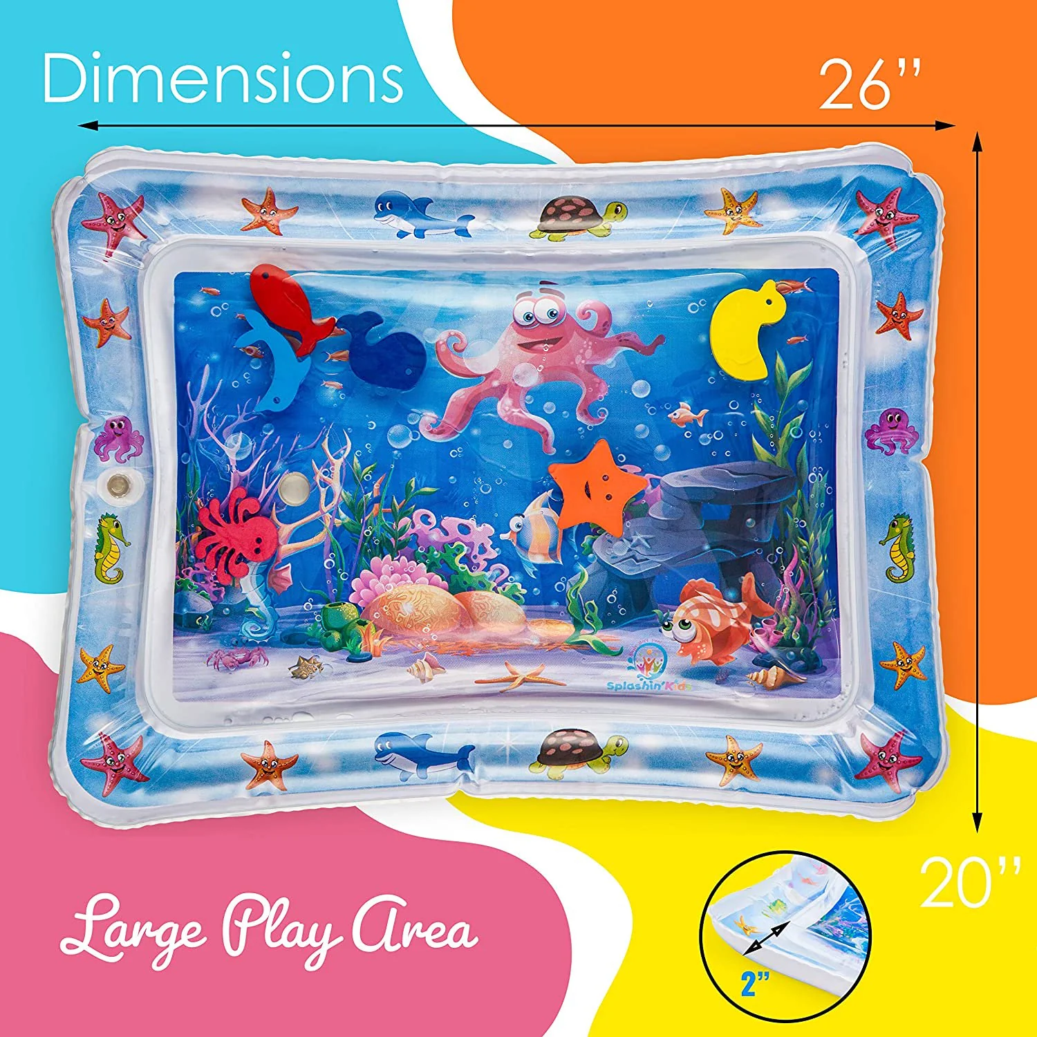 Baby Water Play Mat - Slapped Pad