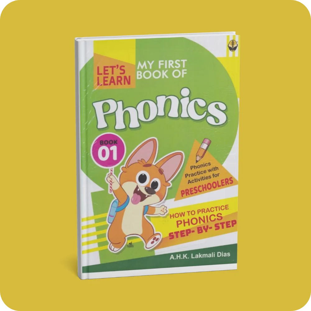 My First Book of Phonics Pack (Book 01 - Book 07) | YEVOBAY Sri Lanka