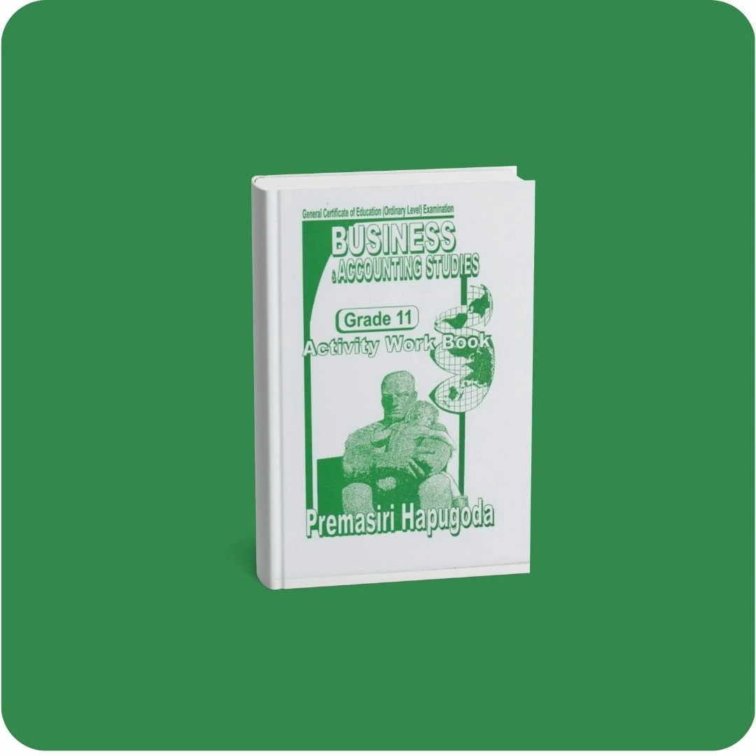 Business & Accounting Studies - Activity Work Book - Grade 11 | YEVOBAY Sri Lanka
