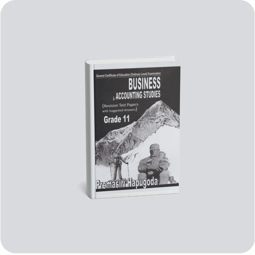 Business & Accounting Studies - Revision Test Papers - Grade 11 | YEVOBAY Sri Lanka