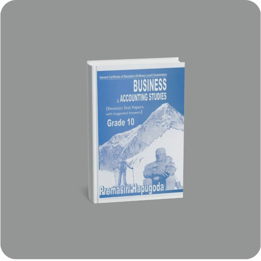Business & Accounting Studies - Revision Test Papers - Grade 10 | YEVOBAY Sri Lanka