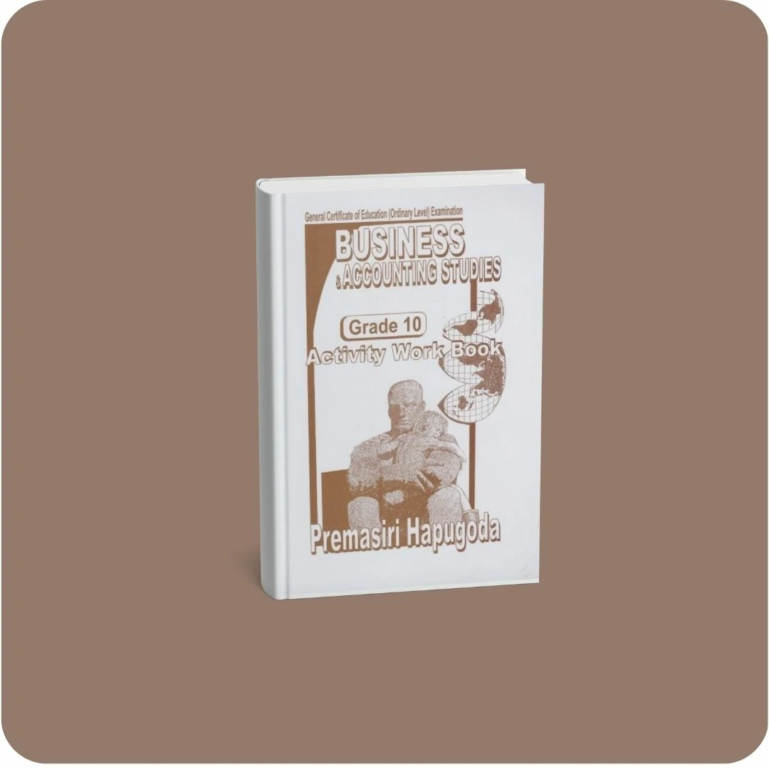 Business & Accounting Studies - Activity Work Book - Grade 10 | YEVOBAY Sri Lanka