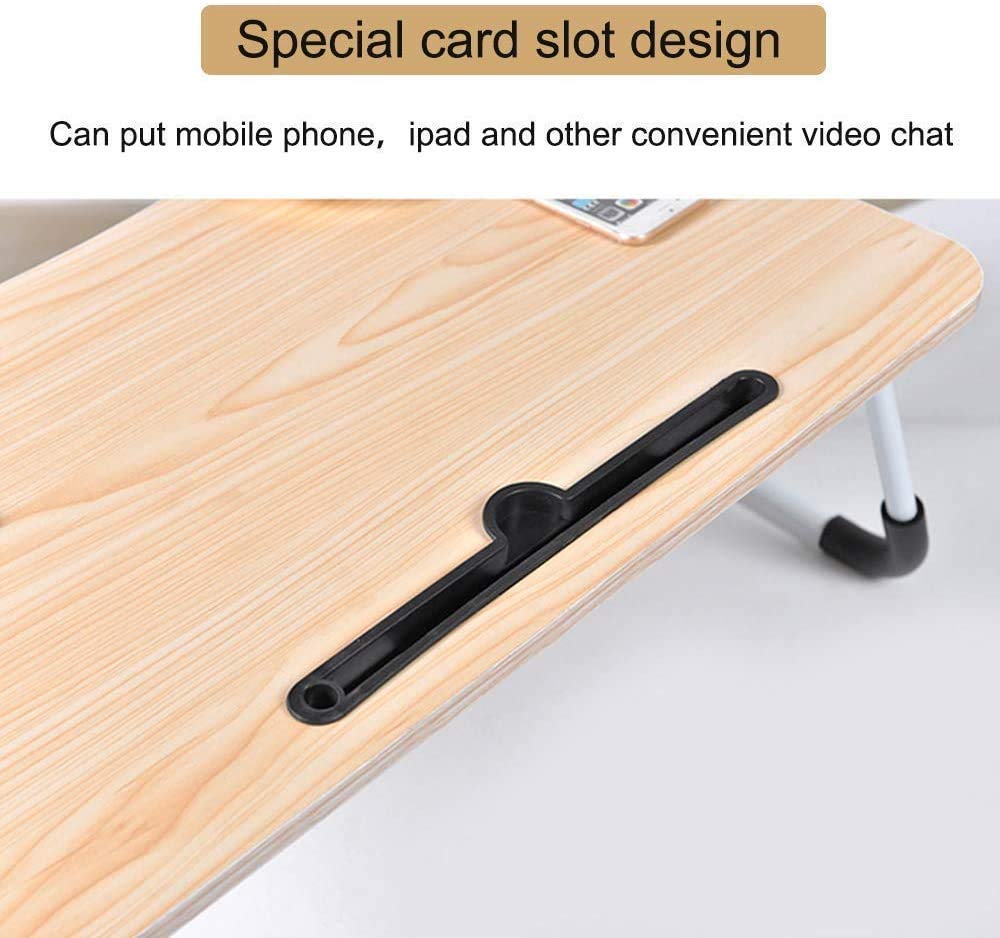 Ergonomic Foldable Laptop Desk Table