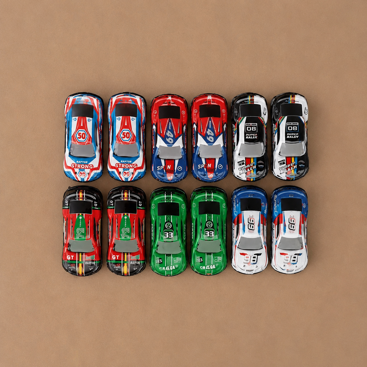 Metel Model Cars Pack