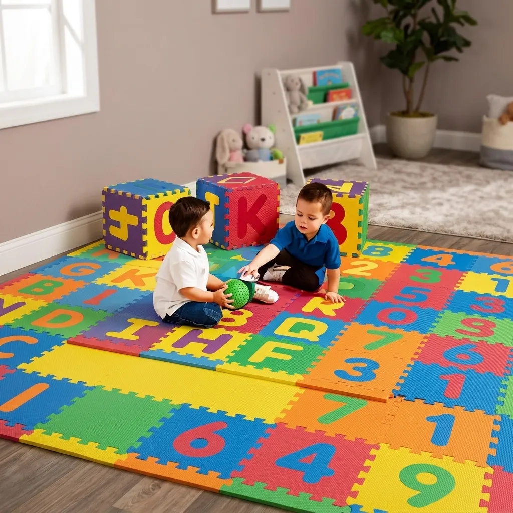 Eva Puzzle baby play Mats