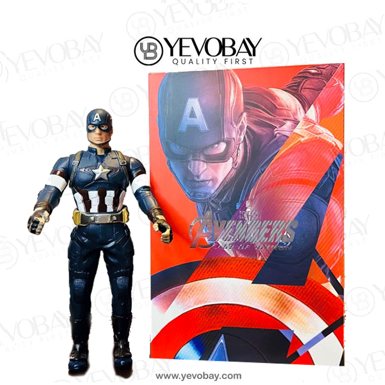 13 INCH AVENGERS SUPER HERO CAPTAIN AMERICA LARGE AC3332