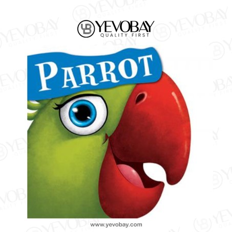 Parrot  Cutout Board Book