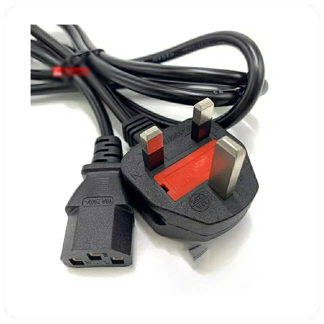 UK 3-Pin Power Cord
