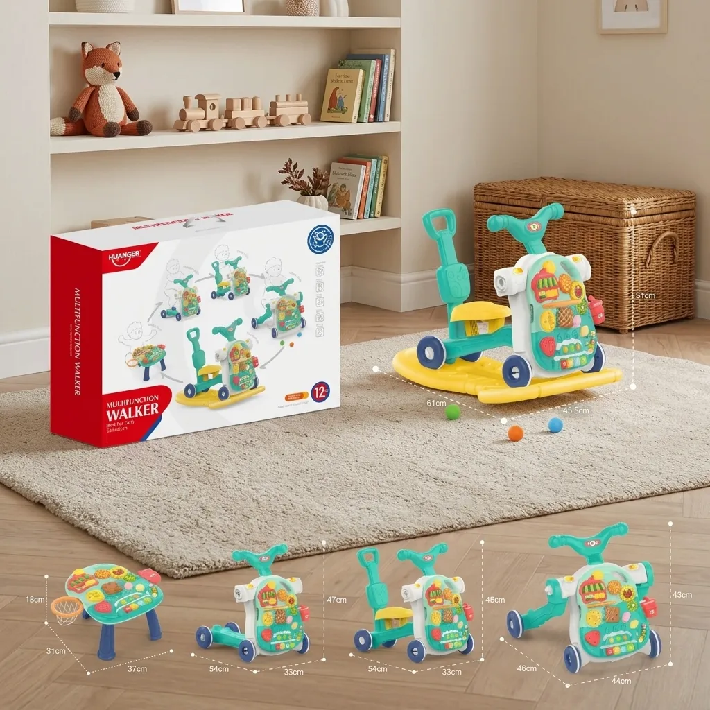 4 in 1 Baby Walker