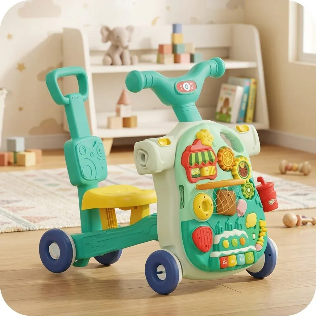 5-in-1 Baby Walker | Multi-Functional Activity Center | YEVOBAY Sri Lanka