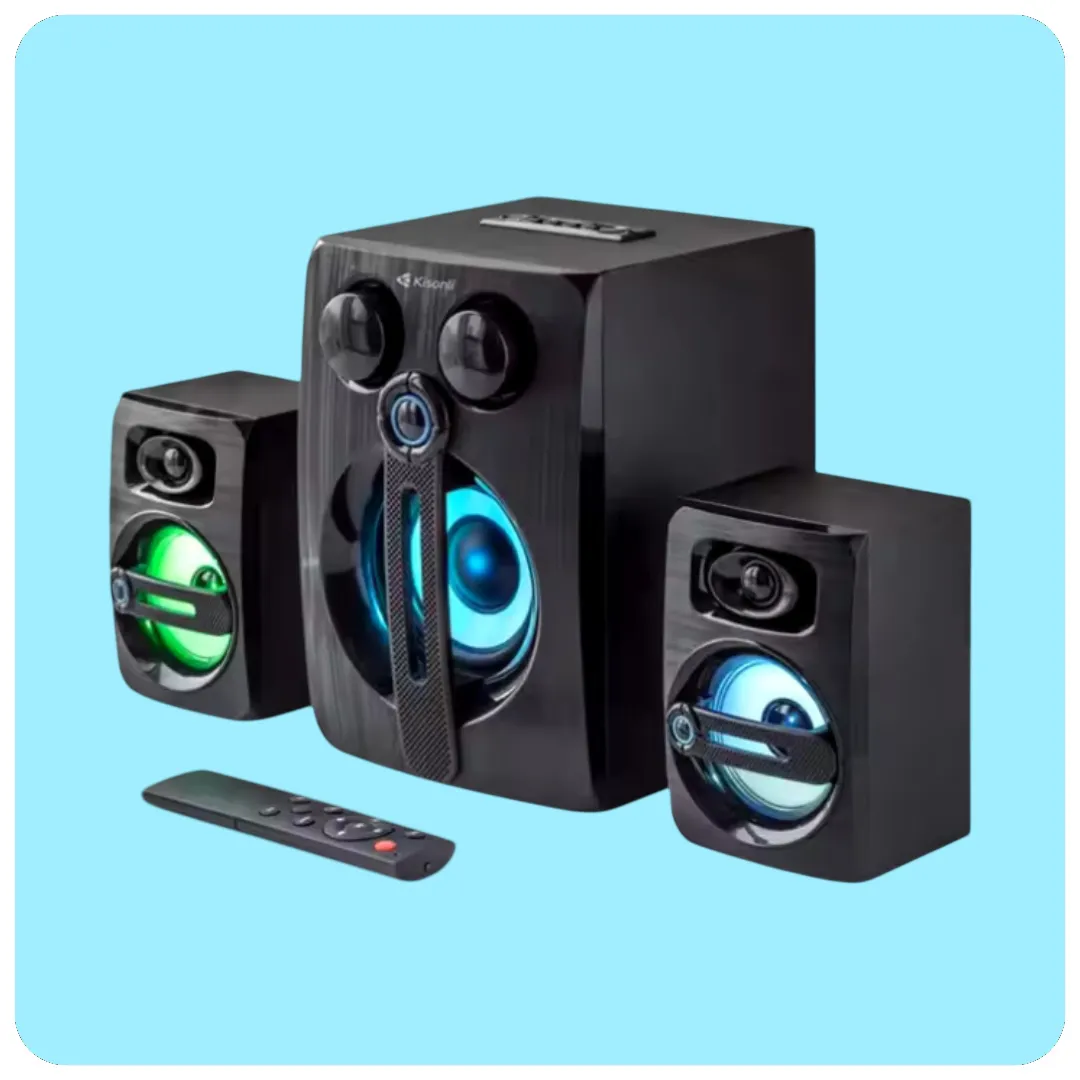 Kisonli TM-9000A 2.1 Strong Bass Speaker