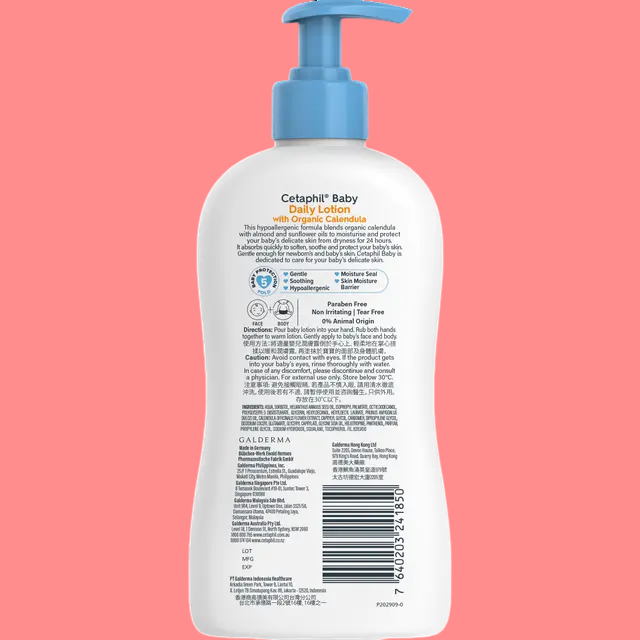 Cetaphil Baby Daily Moisturizing Lotion with Organic Calendula