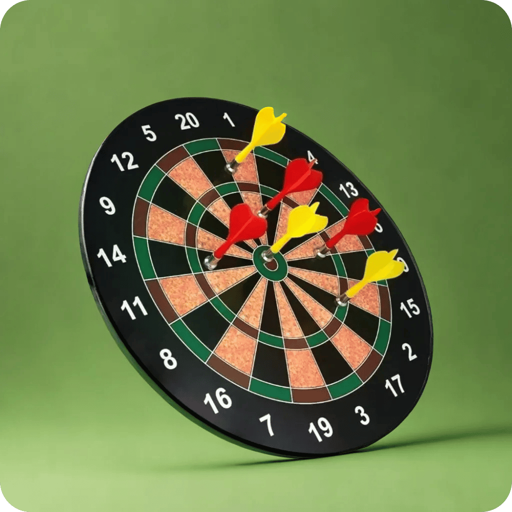 Magnetic Dartboard Medium - Safe & Fun for All Ages | YEVOBAY Sri Lanka