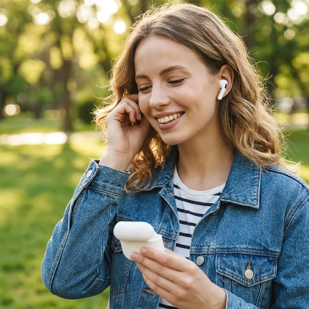 Aspor AirBass Pro True Wireless Earbuds – Full Touch Control, HD Sound, and Long Battery Life