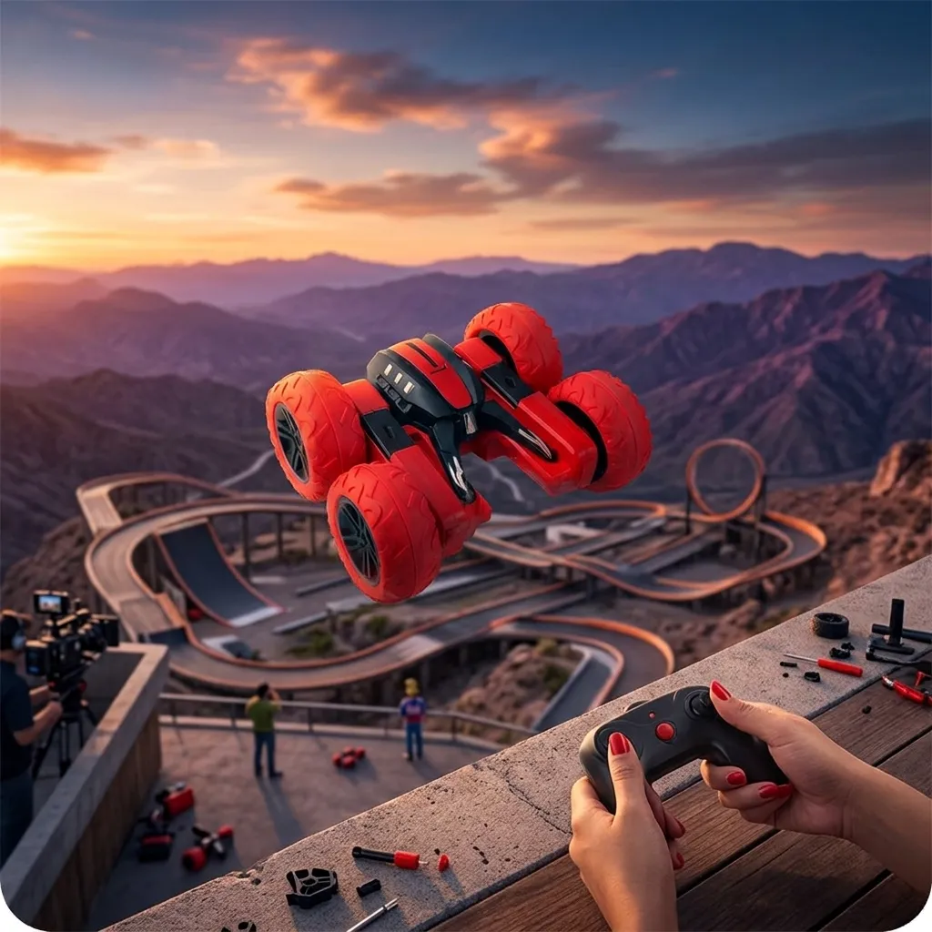 dino  RC Stunt Car, Remote Control  360 AC6640-1