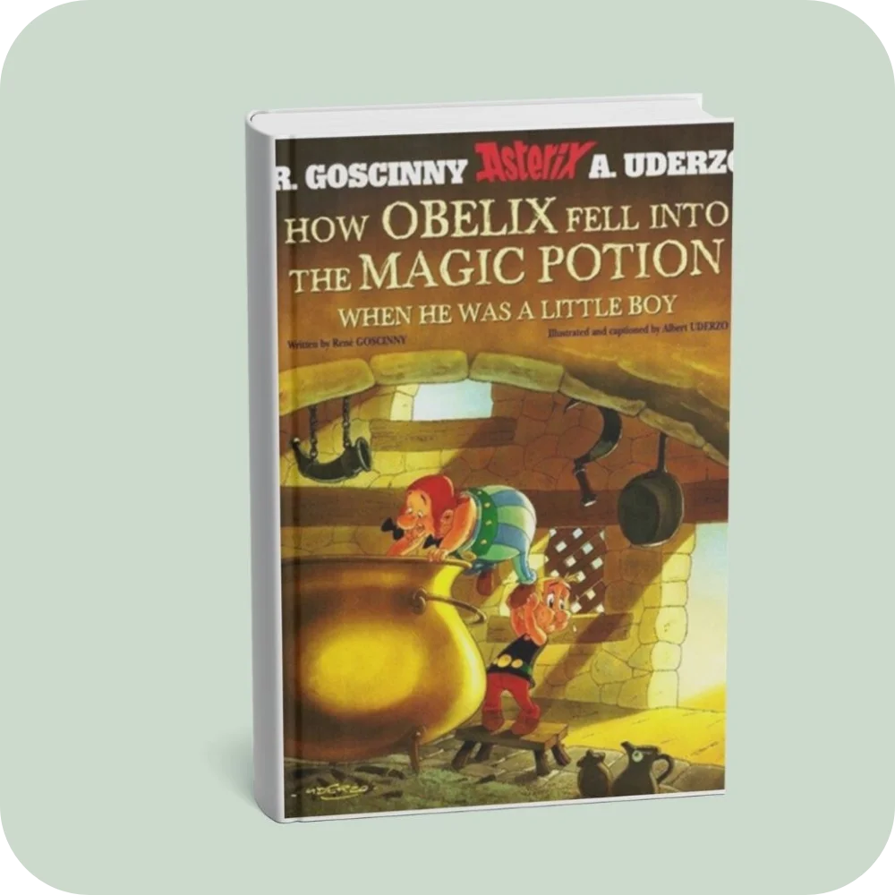How Obelix Fell Into The Magic Potion When He Was A Little Boy | YEVOBAY Sri Lanka