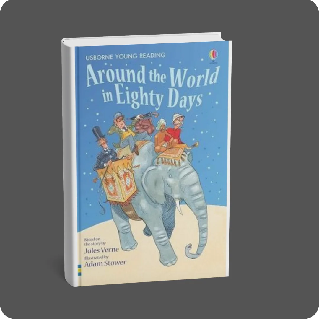 Around The World in Eighty Days (Usborne Young Reading Series Two) | YEVOBAY Sri Lanka