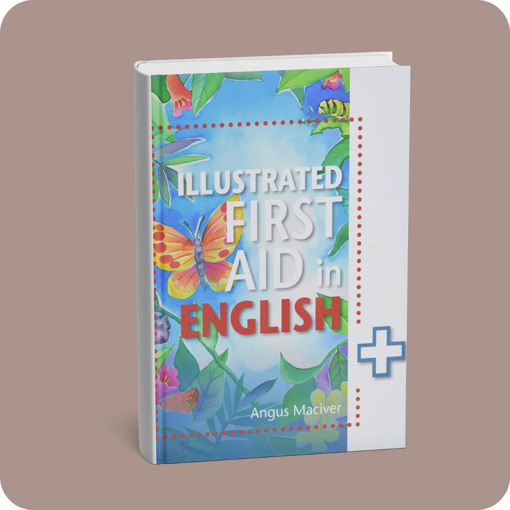 The Illustrated First Aid in English | YEVOBAY Sri Lanka