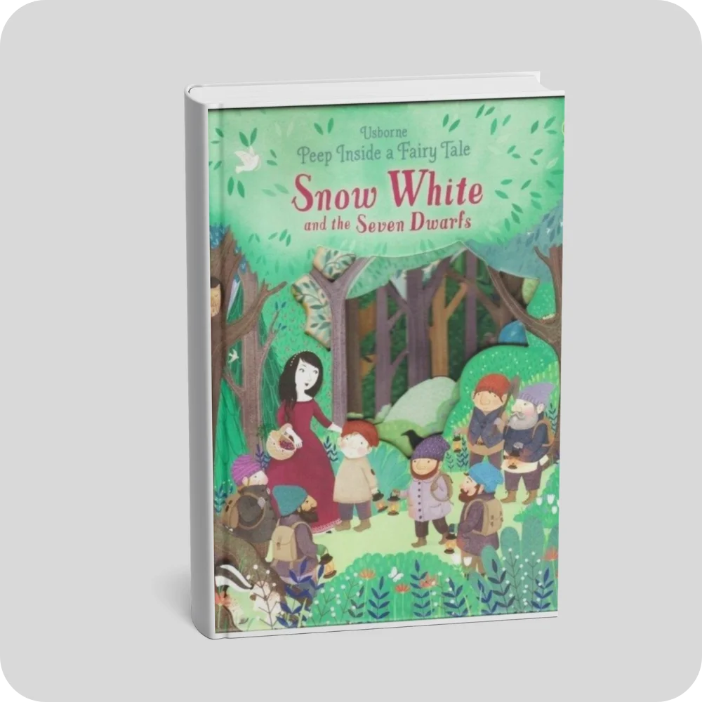 Usborne Peep Inside a Fairy Tale – Snow White and the Seven Dwarfs | YEVOBAY Sri Lanka